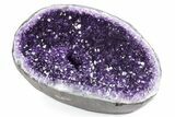 Sparkly Deep-Purple Amethyst Geode - Uruguay #357212-2